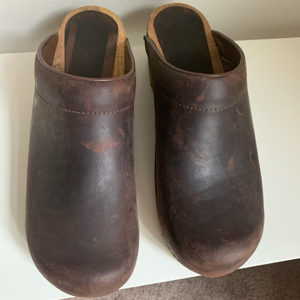 Sanita Brown Clogs